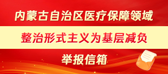 内蒙古自治区医疗保障领域整治形式主义为基层减负举报信箱